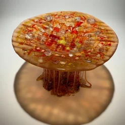 Pomegranate Murano Glass Sculpture