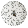 Pompei Porcelain Charger Plate with branches and jewel #1