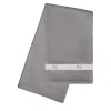 Pompidou Geometric Style White & Grey Bath Towel