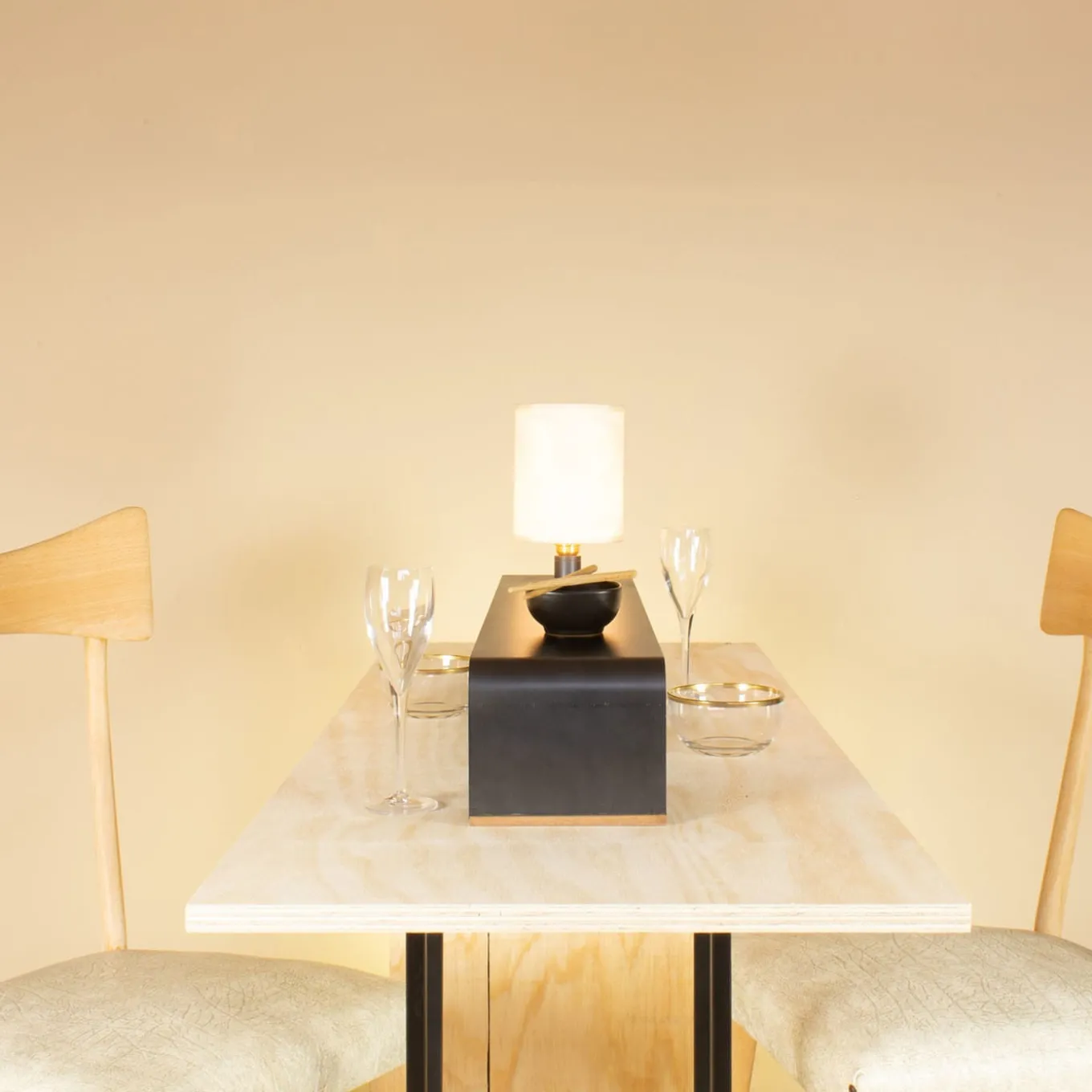 Ponte Luminoso with Fabric Desk Lamp