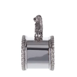 Poodle Sterling Silver Napkin Holder