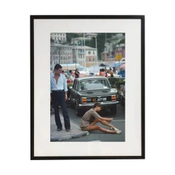 Port Life Framed Print by Slim Aarons