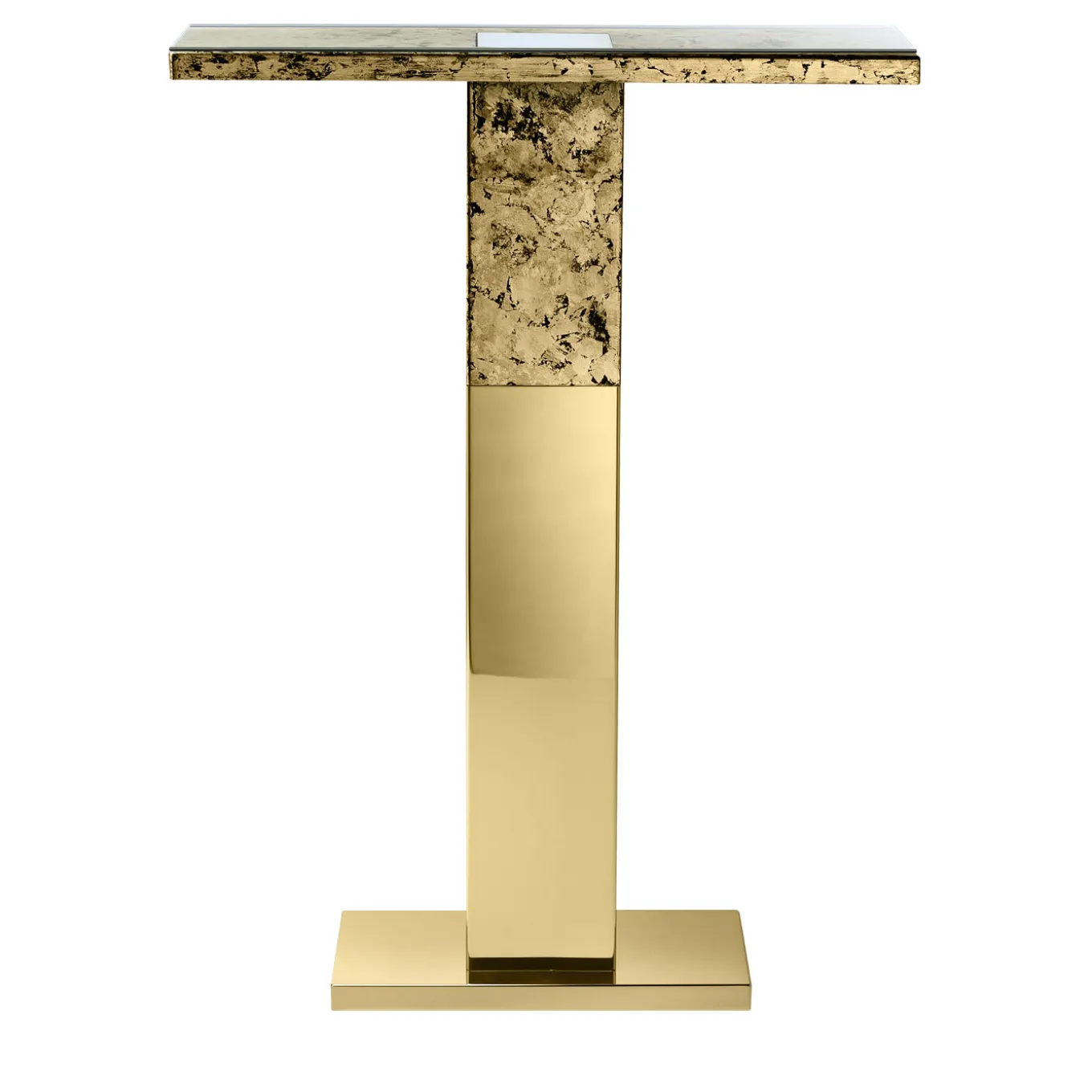 Porto Gold Console By Andrea Branzi