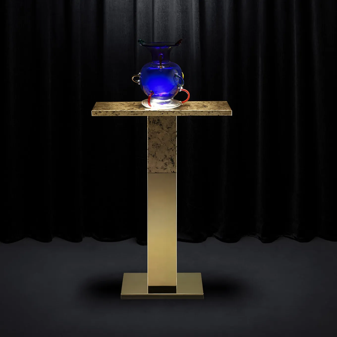 Porto Gold Console By Andrea Branzi