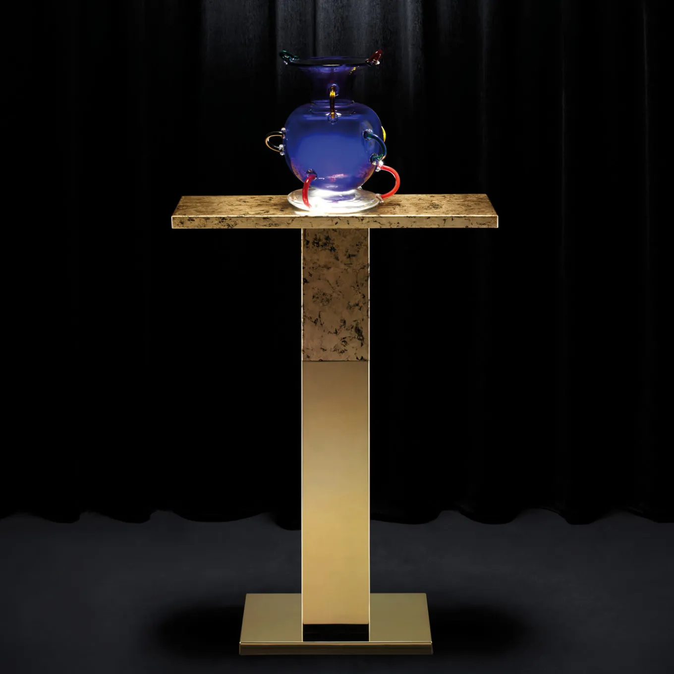 Porto Gold Console By Andrea Branzi