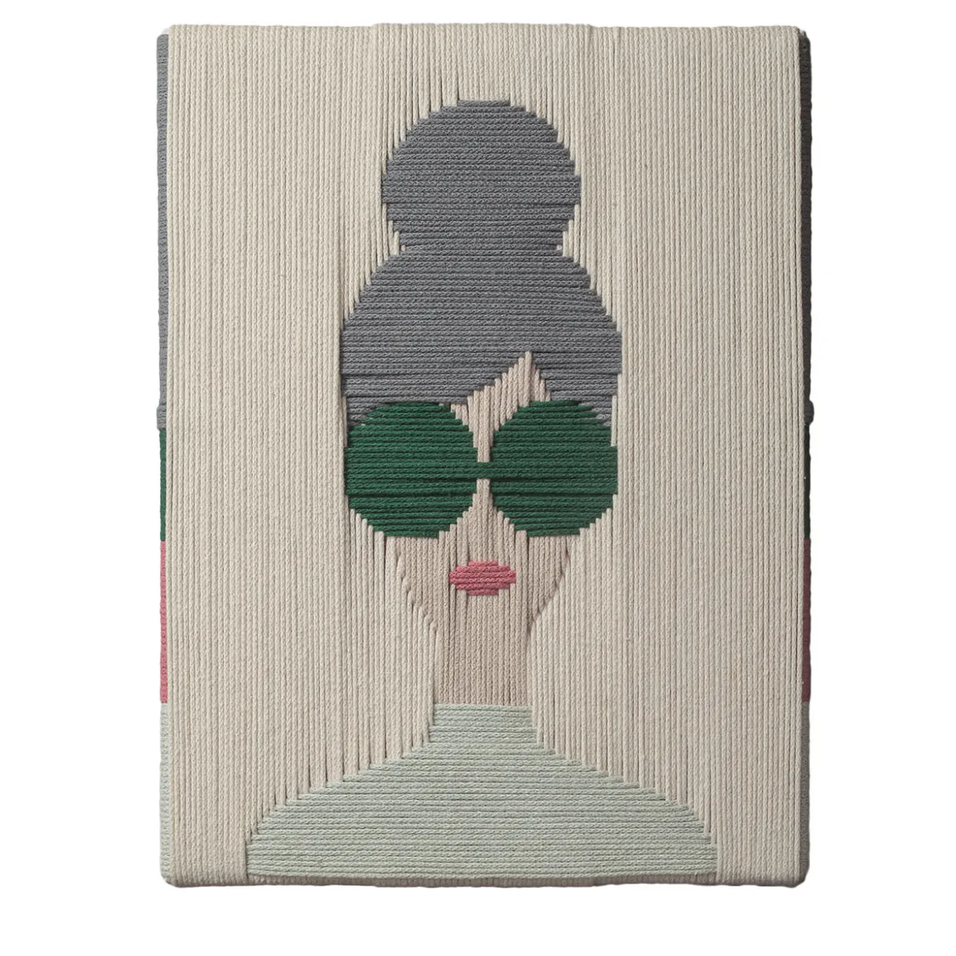 Portrait Multicolor Tapestry #3