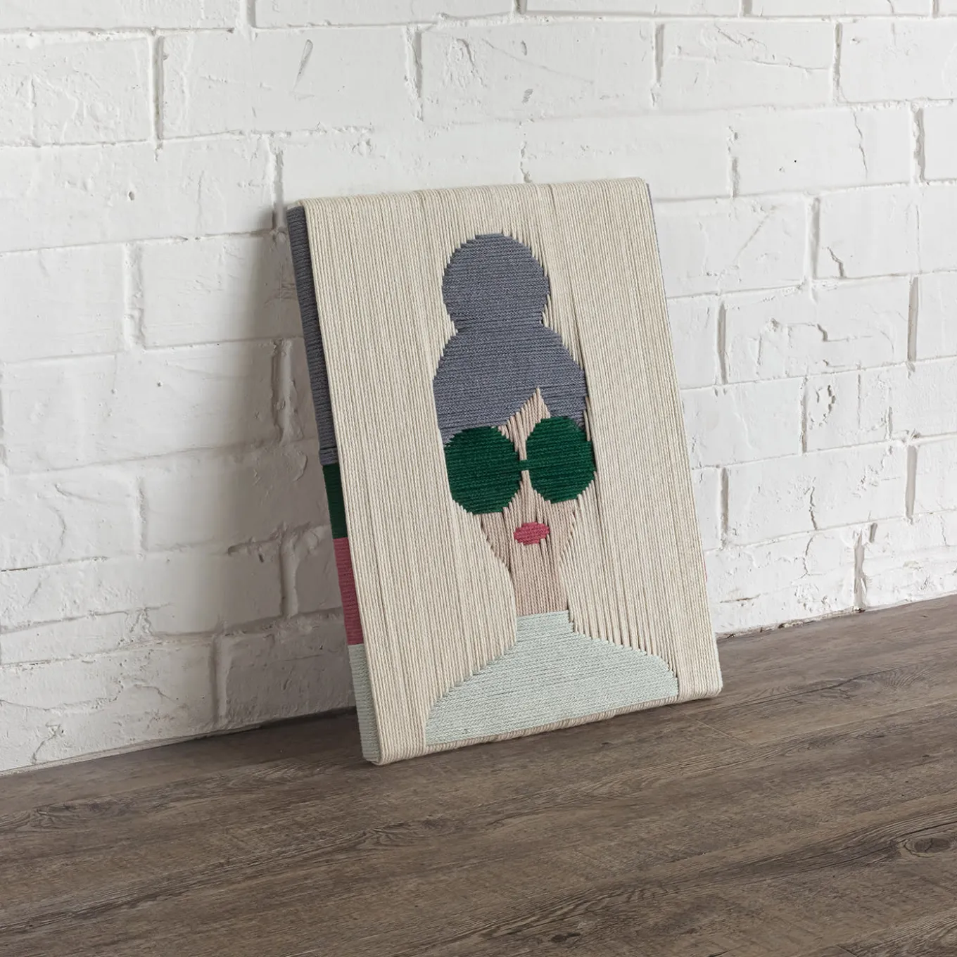 Portrait Multicolor Tapestry #3