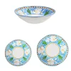 Poseidon 18-Piece Turquoise Plate Setting