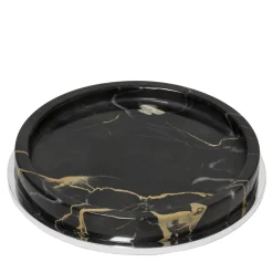 Positano Black Marble Bottle Coaster