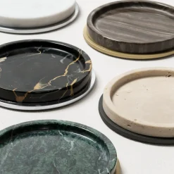 Positano Black Marble Bottle Coaster