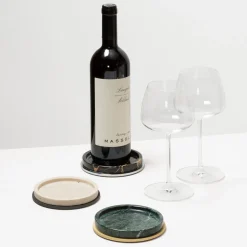 Positano Green Marble Bottle Coaster