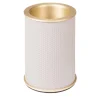 Positano White and Gold Bottle Cooler