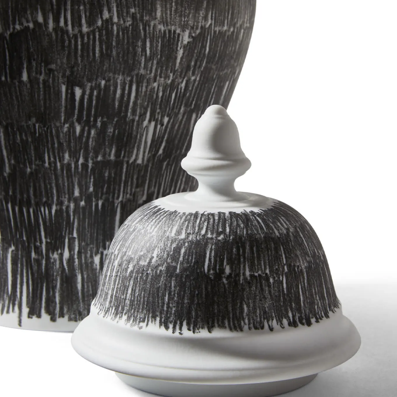 Post Scriptum Black & White Potiche by Formafantasma