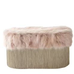 Powder Pink Bench by Lorenza Bozzoli