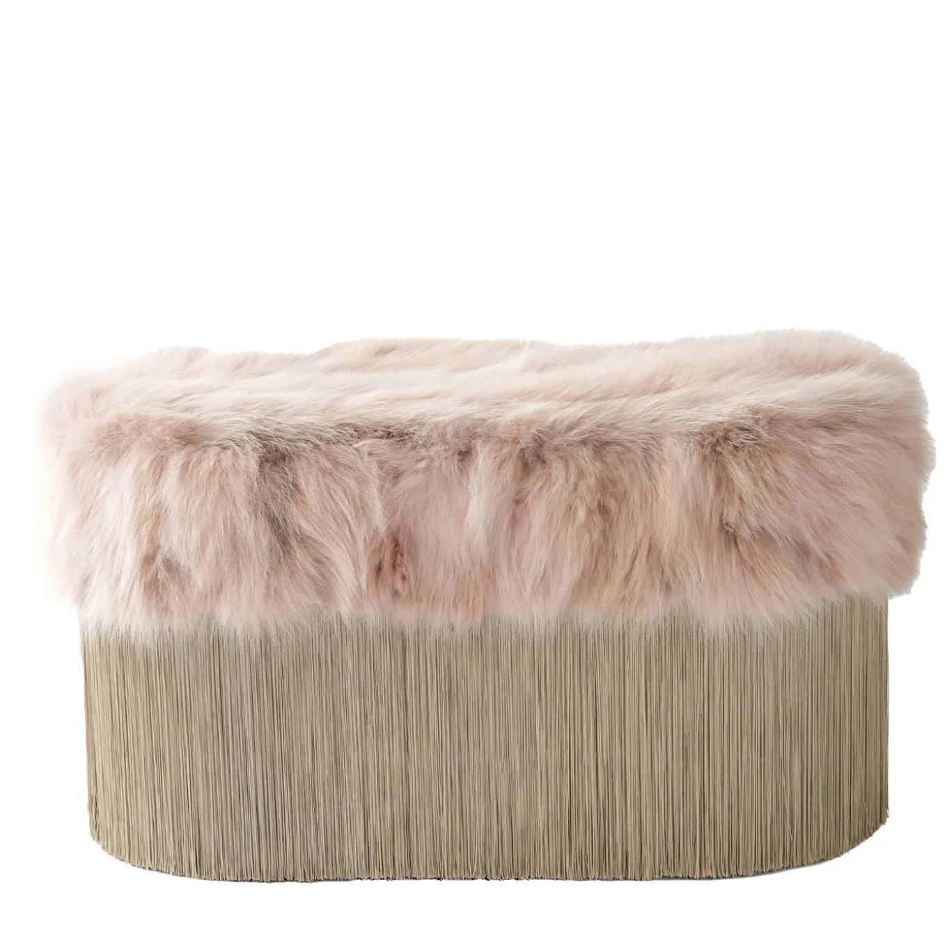 Powder Pink Bench by Lorenza Bozzoli