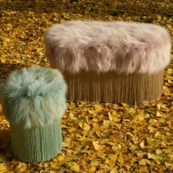 Powder Pink Bench by Lorenza Bozzoli