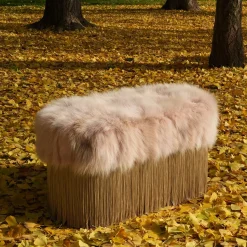 Powder Pink Bench by Lorenza Bozzoli