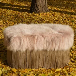 Powder Pink Bench by Lorenza Bozzoli