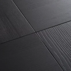 Praia Round 180 Black Wood Dining Table