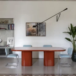 Pranzo Red Dining Table