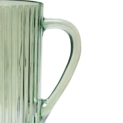 Prestige Green Ridged Pitcher