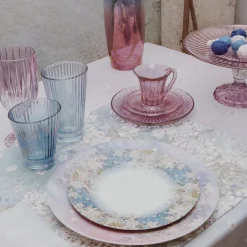 Prestige Set of 2 Transparent Pink Espresso Cups