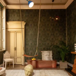 Priamo Brown Indoor Swing