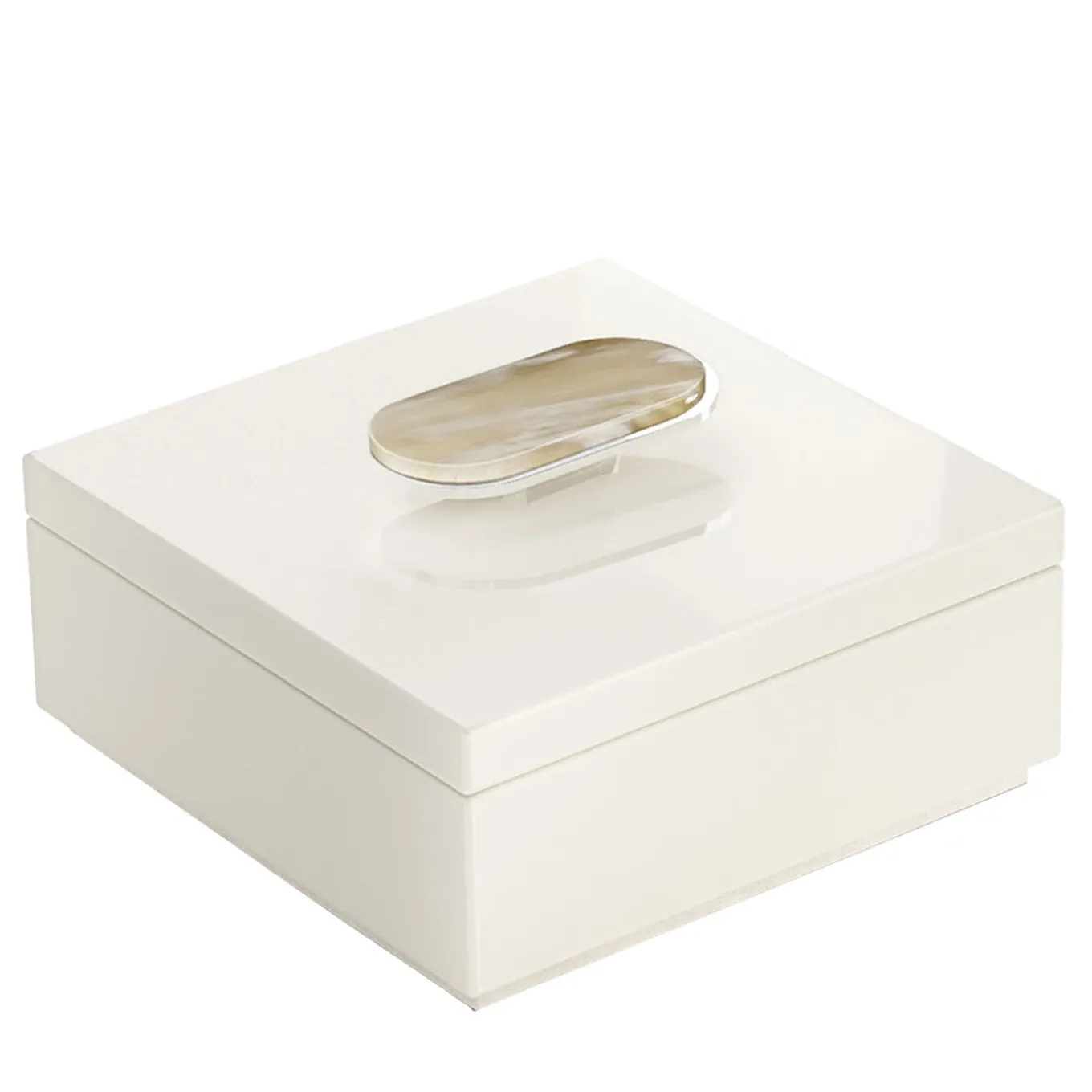 Priora Square Glossy-Ivory Box