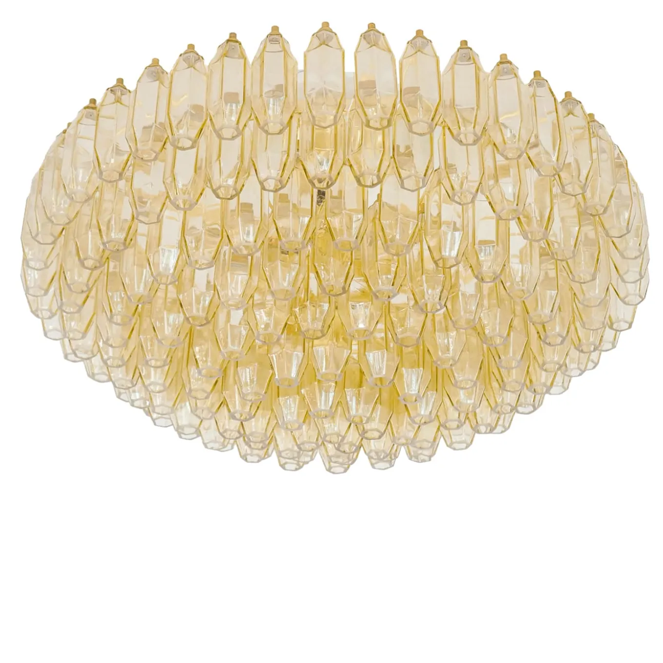 Prismatico 12-Light Amber Ceiling lamp
