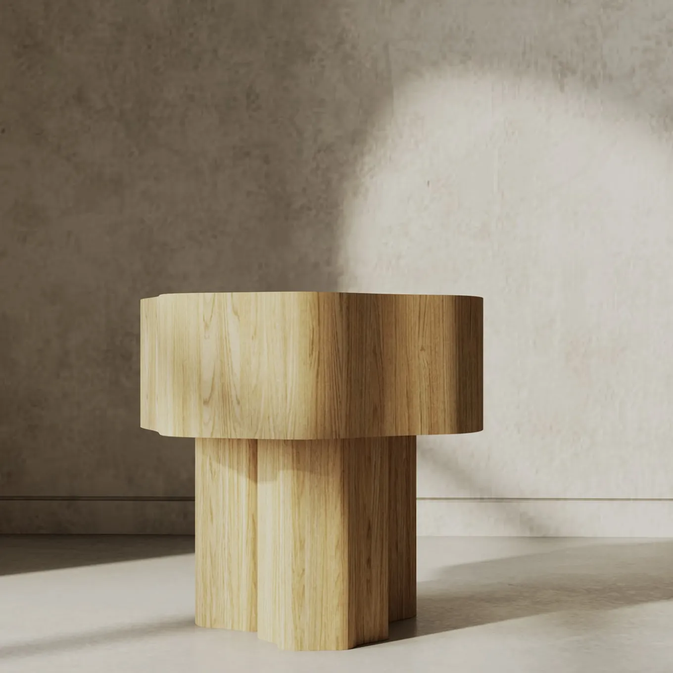 Procida Oak Side Table