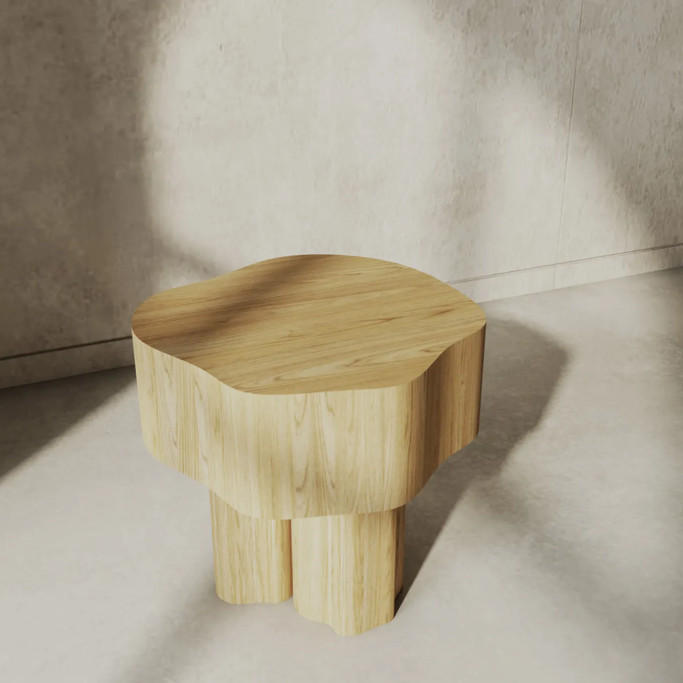 Procida Oak Side Table