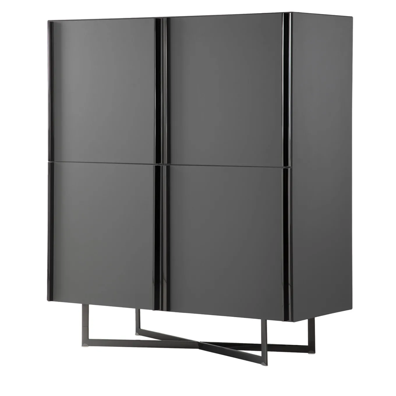 Profile Black Nickel Cupboard