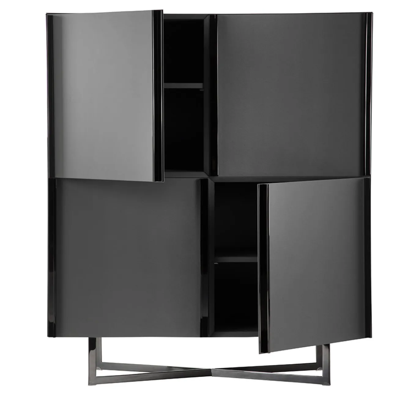 Profile Black Nickel Cupboard