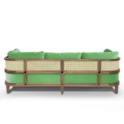 Promenade Green Sofa by Philippe Nigro