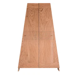 Protoformi Trapezoid Oak Wood Cabinet