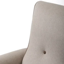 Pulce light gray armchair