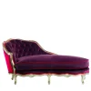 Purple Chaise-longue Louis XV