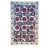 Purple Suzani Printed Cotton Tablecloth