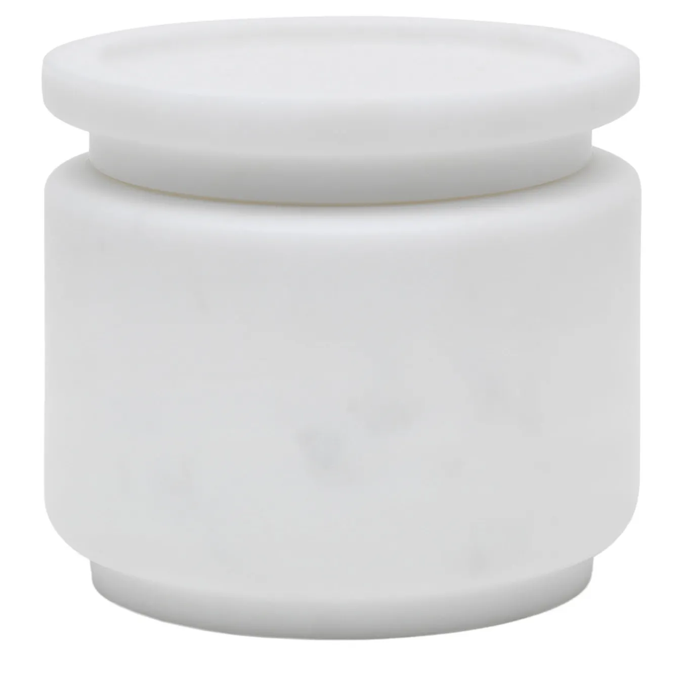Pyxis Small White Michelangelo Jar by Ivan Colominas