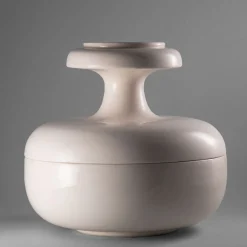 Pyxis white container and serving dish