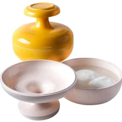 Pyxis white container and serving dish