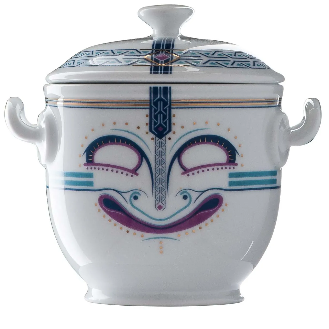 Quart-Hadast Small Cooler/Ice Bucket with Bowl and Lid