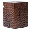Quartus I Carved Moka Stool