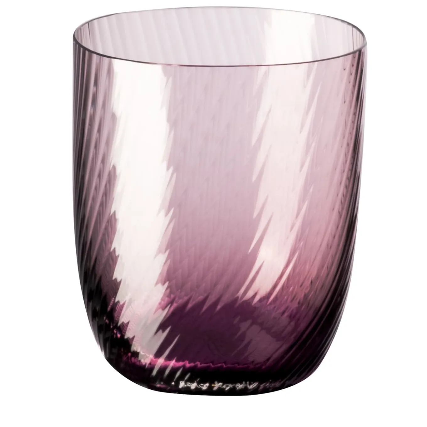 QuaTo Set of 6 Amethyst Glasses by Carlo Moretti