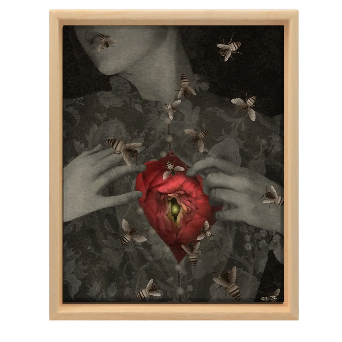 Queen Bee Digital Painting