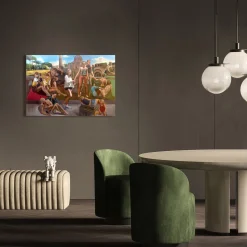 Quinta del Foro Oil on Linen Painting