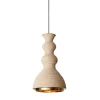 7307/R Allegra Sandblasted Pink Pendant Lamp