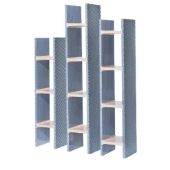 Rabbet Bookcase Display by Patricia Urquiola