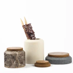 Racchiuso Set of 3 Modular Containers by Gumdesign