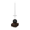 Raccontami Emperador Dark, Black and White Candle Holder